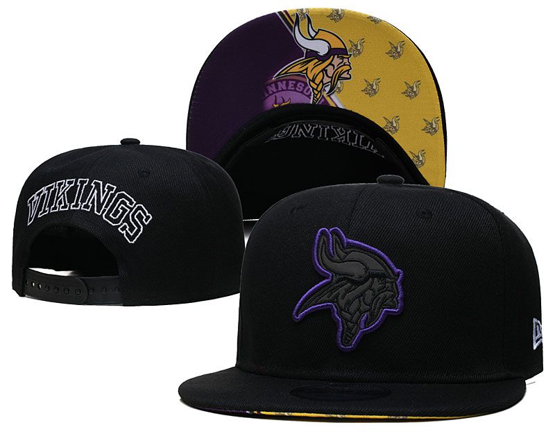 2022 NFL Minnesota Vikings Hat YS0924->->Sports Caps